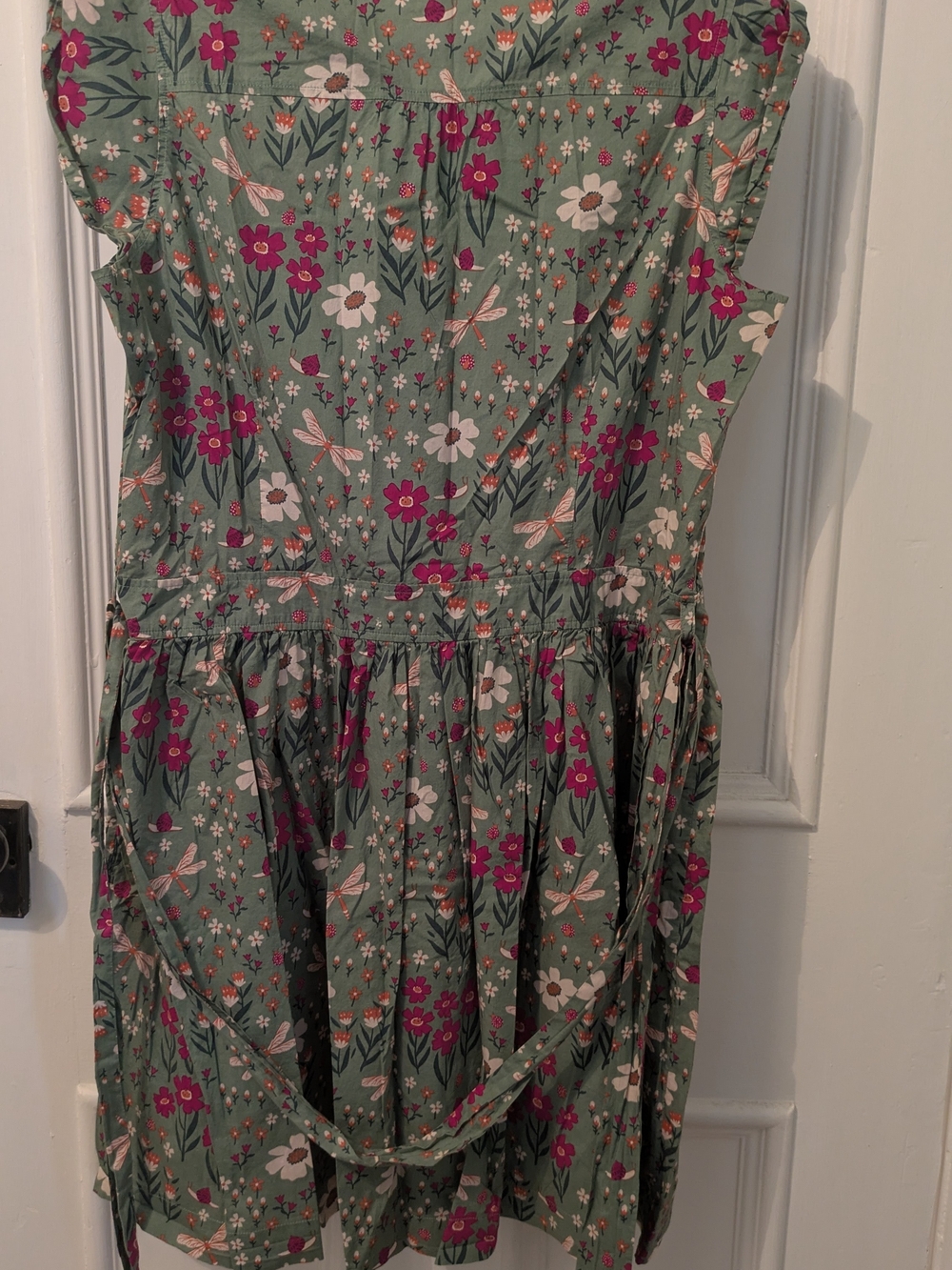 Women's Green Floral Midi Dress Modcloth X princess Highway - Picture 2 of 6